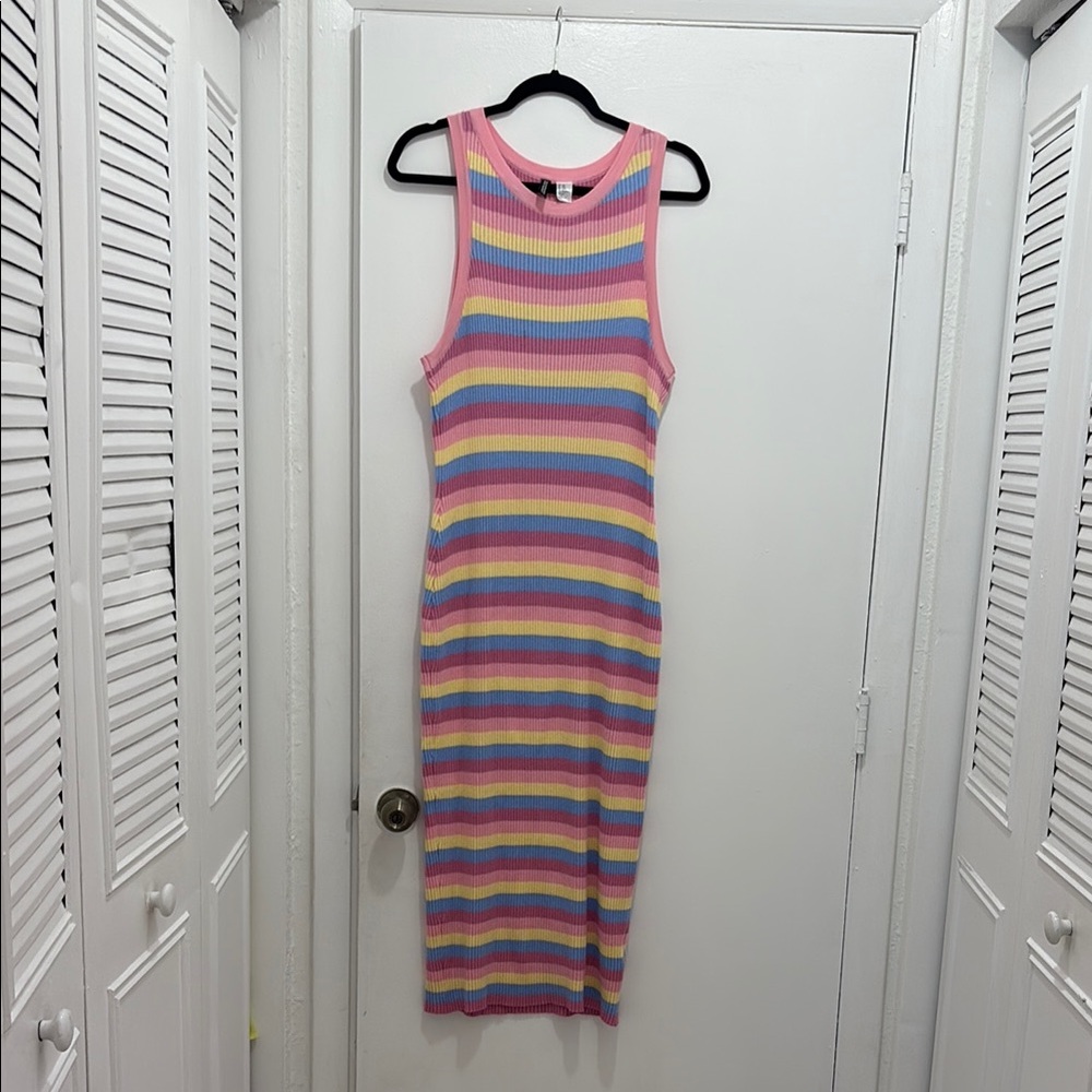 H&M Multicolor Striped Dress